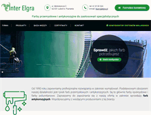 Tablet Screenshot of elgra.pl